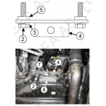 jak zamontować grzałke silnika Peugeot citroen 2,2HDi Ford Mondeo 2,2 TDCi