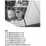 Grzałka silnika Calix koparka JCB silnik DIESELMAX 4.4L 