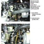 Grzałka silnika Defa Mazda 6 2,0TD Premacy2,0TD