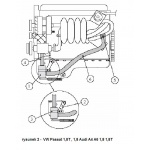Grzałka silnika Defa VW Passat 1,8T Audi A4 A6 1,8 1,6 1,8T